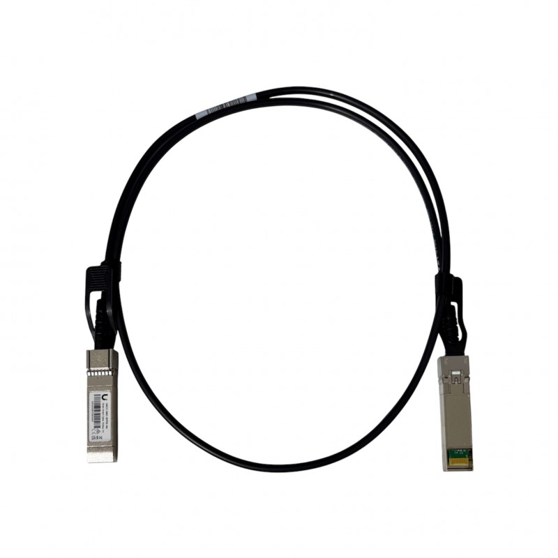 Cabo DAC SFP+ UACC-DAC-SFP10-1M 10 Gbps Conexão Direta Twinax Passivo 1M