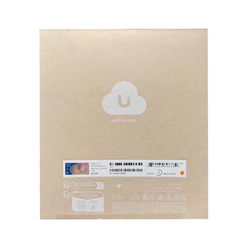 Roteador Mesh UniFi Cloud Gateway UX7 10G Wi-Fi 7 Ubiquiti