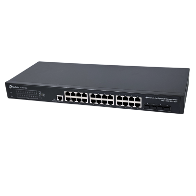 Switch 24 Portas + 4 SFP Gerenciável TL- SG3428X Tp-Link