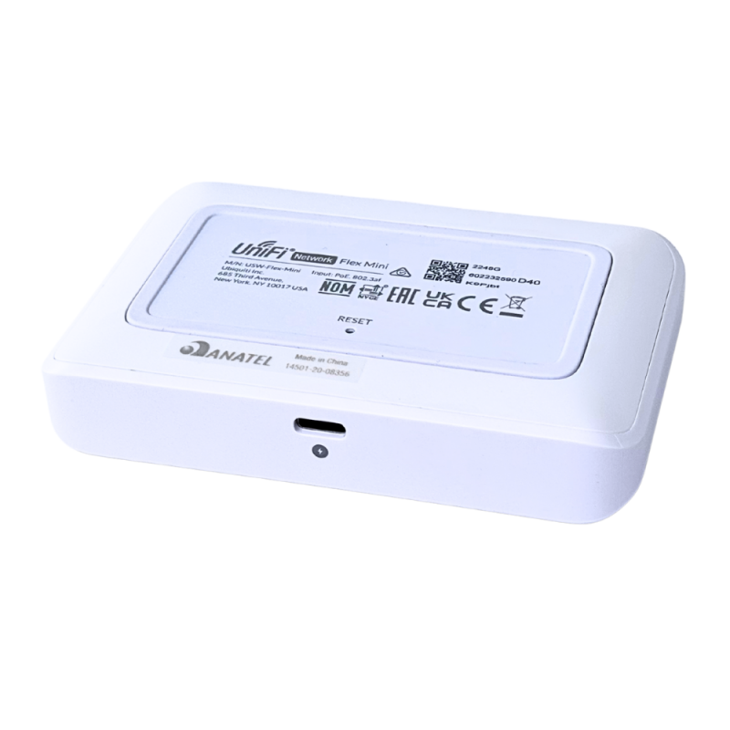 Switch 5 Portas Gerenciável USW-Flex-Mini Ubiquiti Switch 5 Portas Gerenciável USW-Flex-Mini Ubiquiti