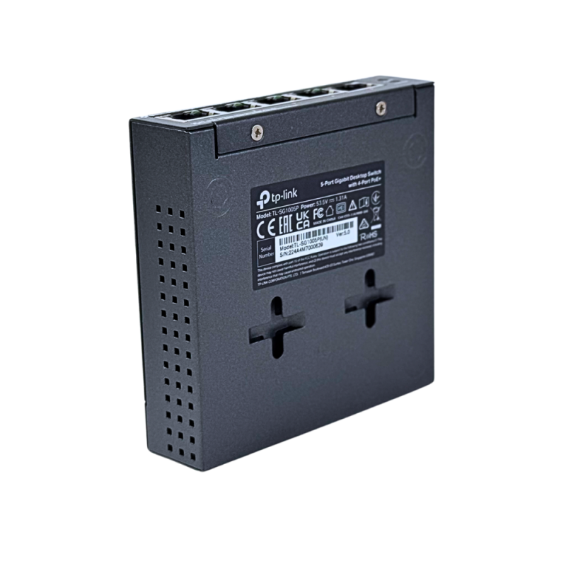 Switch 5 Portas PoE TL-SG1005P TP-Link Switch 5 Portas PoE TL-SG1005P TP-Link