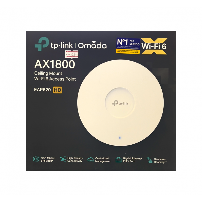 Access Point EAP620 HD AX1800 Indoor Tp-Link