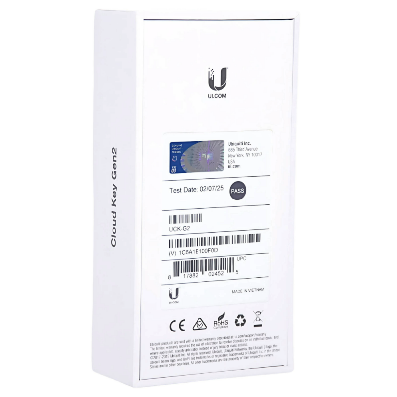 Cloud Key UniFi UCK‑G2 Gen2 Ubiquiti 