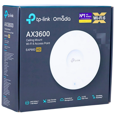 Access Point EAP660 HD AX3600 Wi-Fi 6 Indoor