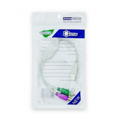Adaptador Usb 2.0 para PS2 Teclado e Mouse  Adaptador Usb 2.0 para PS2 Teclado e Mouse