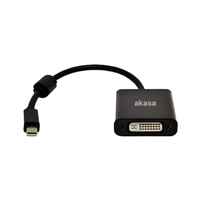 Adaptador Mini Displayport para Dvi Ativo Akasa 