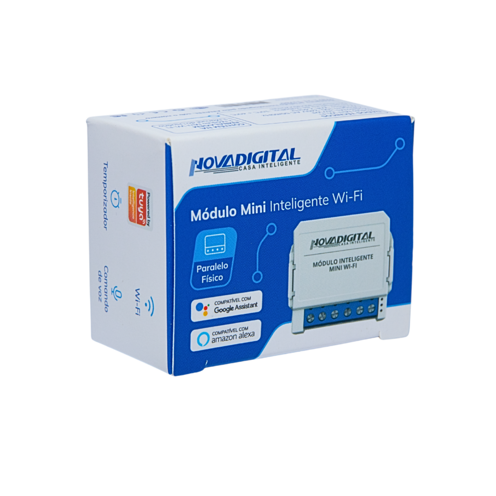 Mini Modulo Cas Módulo Mini MS-107WF 4 Canais Nova Digital