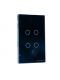 Interruptor 4 Botões Preto 4x2 Lite-WS-4 Nova Digital