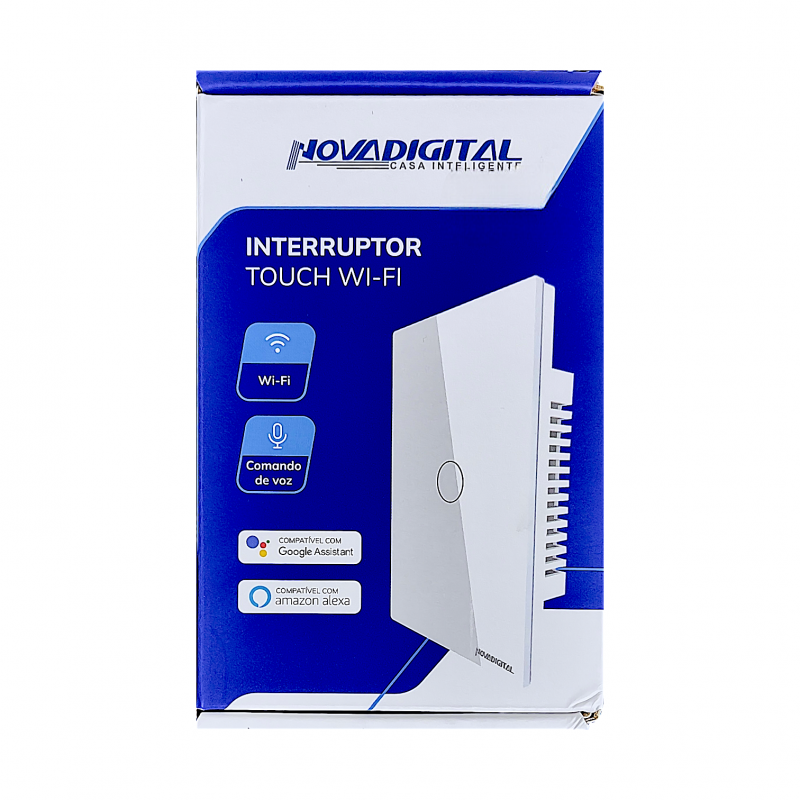 Interruptor 3 Botões Branco 4X2 Lite-WS-3 Nova Digital