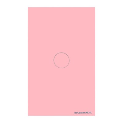 Interruptor 1 Botão Rosa 4X2 WS-US-RF 
