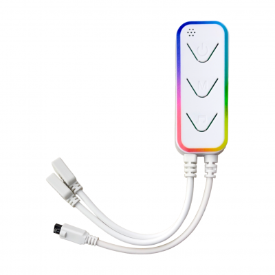 Controlador Inteligente Wi-Fi Dual Fita LED RGB CLW-DUAL+IR Controlador Inteligente Wi-Fi Dual Fita LED RGB CLW-DUAL+IR