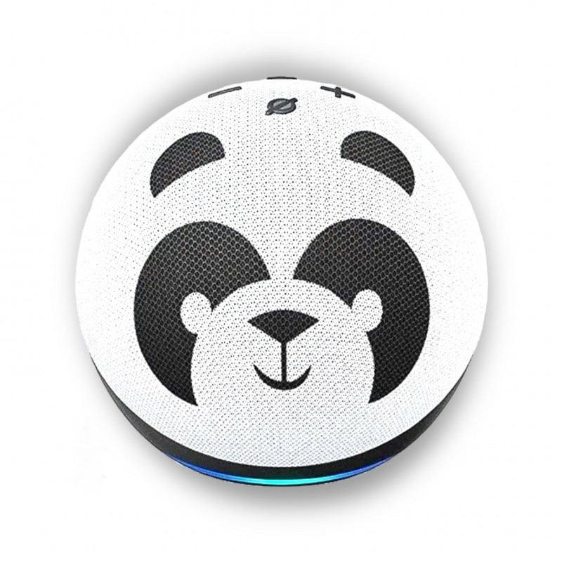 Echo Dot 4ª Geração Kids Panda Alexa 