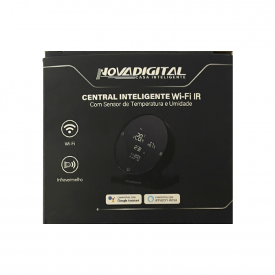 Central inteligente Wi-Fi IR + Sensor de temperatura SRW-TL Central inteligente Wi-Fi IR + Sensor de temperatura SRW-TL