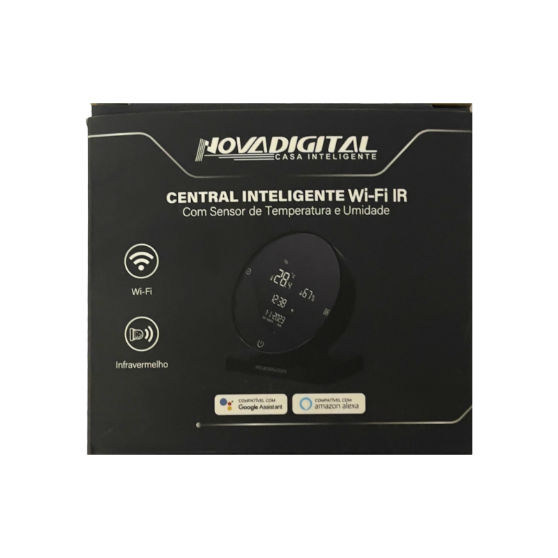 Central inteligente Wi-Fi IR + Sensor de temperatura SRW-TL