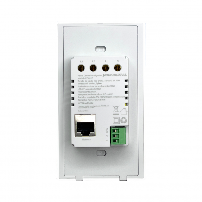 Painel Central Inteligente Touch Wi-Fi PCI0 1-Z Nova Digital Painel Central Inteligente Touch Wi-Fi PCI0 1-Z Nova Digital