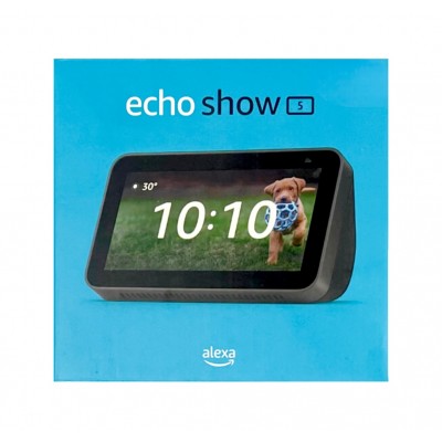 Echo Show 5 3ª Geração Alexa Preta Echo Show 5 3ª Geração Alexa Preta