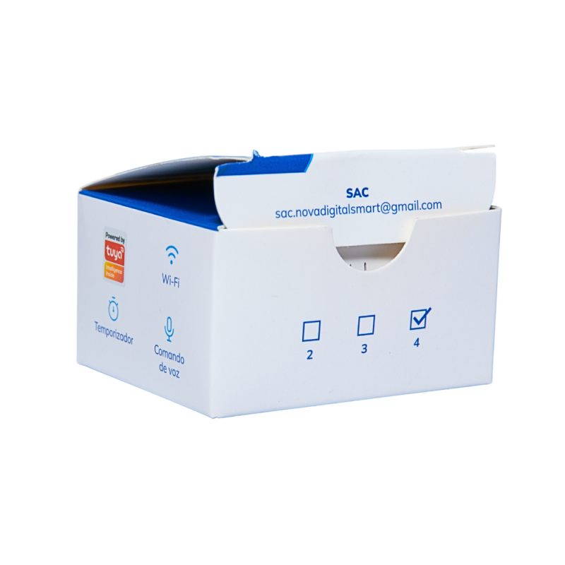 Módulo Mini MS-107WF 4 Canais Nova Digital