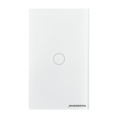 Interruptor 1 Botão Branco 4X2 WS-US-ZB Nova Digital 