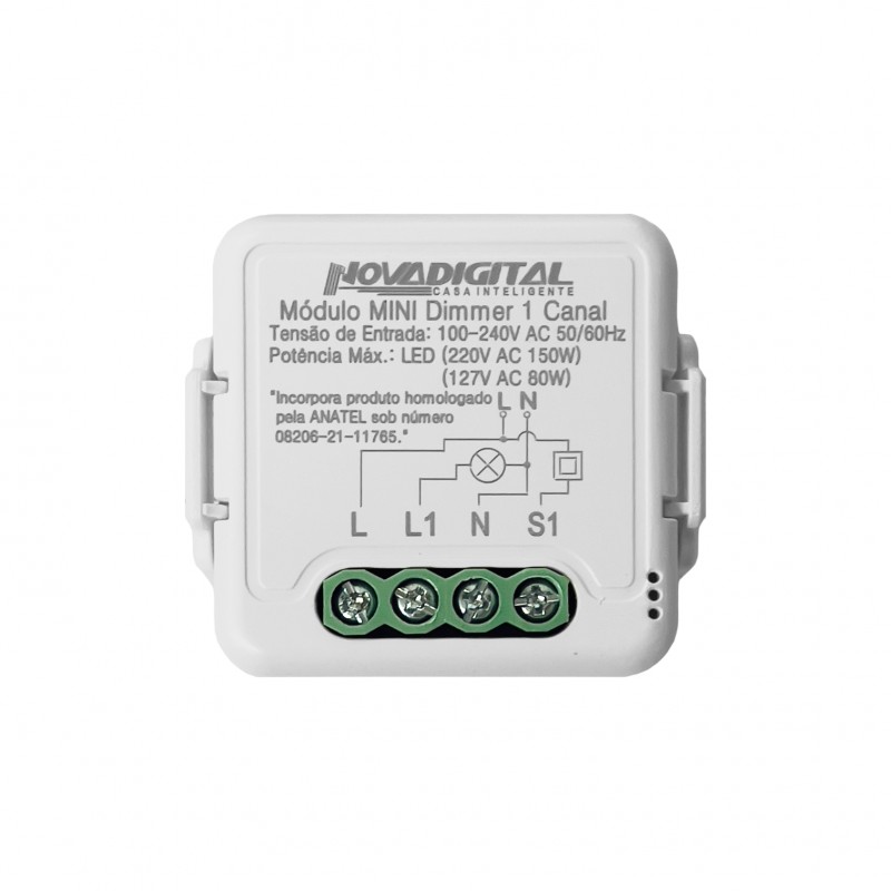 Módulo Mini Dimmer 1 Canal MS-122DM