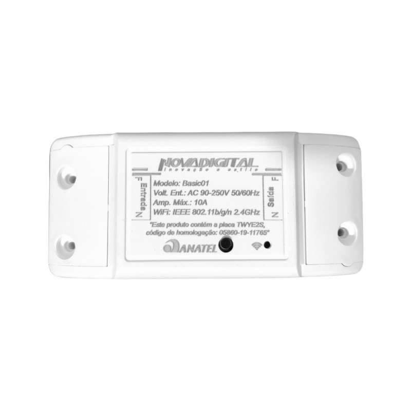 Interruptor Inteligente Wi-Fi Basic01 NovaDigital
