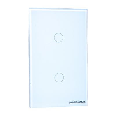 Interruptor Zigbee 2 Botões Branco 4x2 ZTS-US2-W – Nova Digital