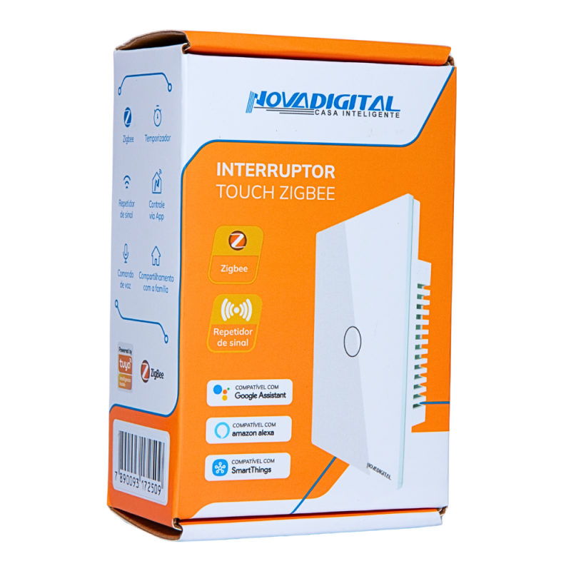 Interruptor Zigbee 4 Botões Branco 4x2 ZTS-US4-W – Nova Digital Interruptor Zigbee 4 Botões Branco 4x2 ZTS-US4-W – Nova Digital