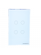 Interruptor Zigbee 4 Botões Branco 4x2 ZTS-US4-W – Nova Digital Interruptor Zigbee 4 Botões Branco 4x2 ZTS-US4-W – Nova Digital
