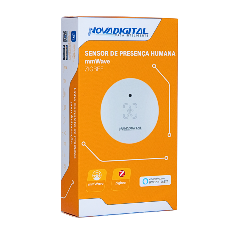Sensor de Movimento Inteligente Zigbee ZTS-MM Nova Digital Sensor de Movimento Inteligente Zigbee ZTS-MM Nova Digital