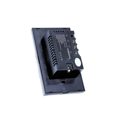 Interruptor 1 Botão com 1 Tomada 4x2 Preto IT-WK-01 W/B Nova Digital