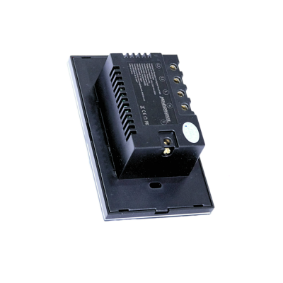 Interruptor 2 Botões com 1 Tomada 4x2 Preto IT-WK-02 Nova Digital