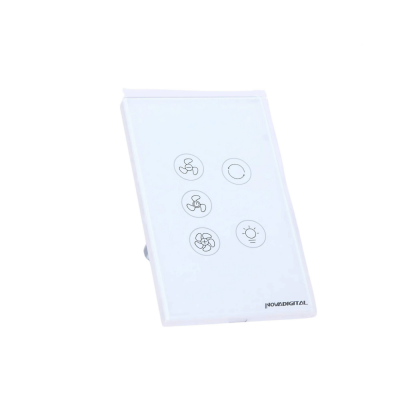 Interruptor para Ventilador e Exaustador 4x2 Branco VLK-W Nova Digital
