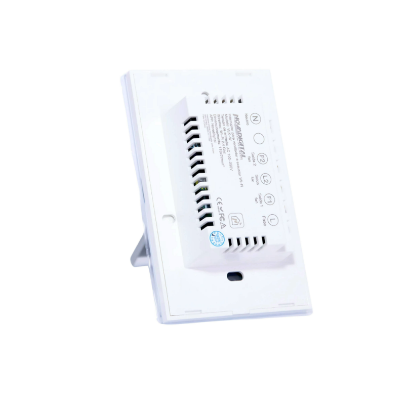 Interruptor para Ventilador e Exaustador 4x2 Branco VLK-W Nova Digital