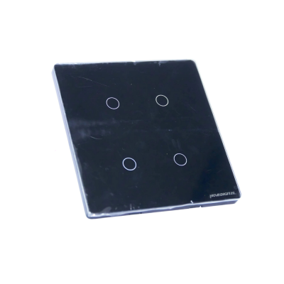 Interruptor Zigbee 4 Botões Preto 4x4 SY-ZB 4 B Nova Digital