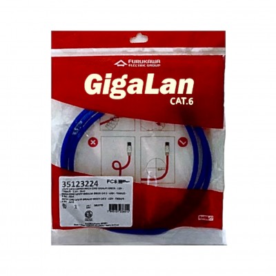 Patch Cord Cat6 2,5M Furukawa Gigalan Azul 35123224