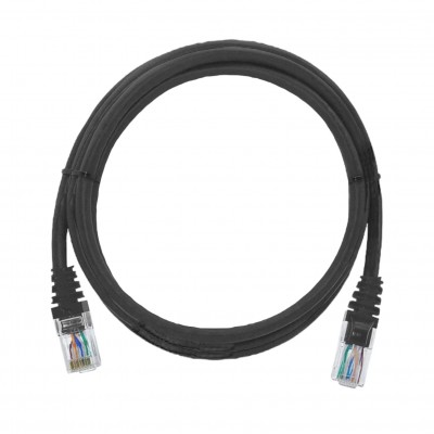 Patch Cord Cat5e 2,5M Furukawa Multilan Preto 35103104/ 35103052