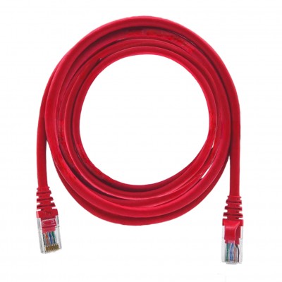 Patch Cord Cat6 6M Furukawa Gigalan Vermelho