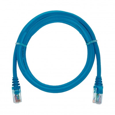 Patch Cord Cat5e 2,5M Furukawa Sohoplus Azul Claro 35103001
