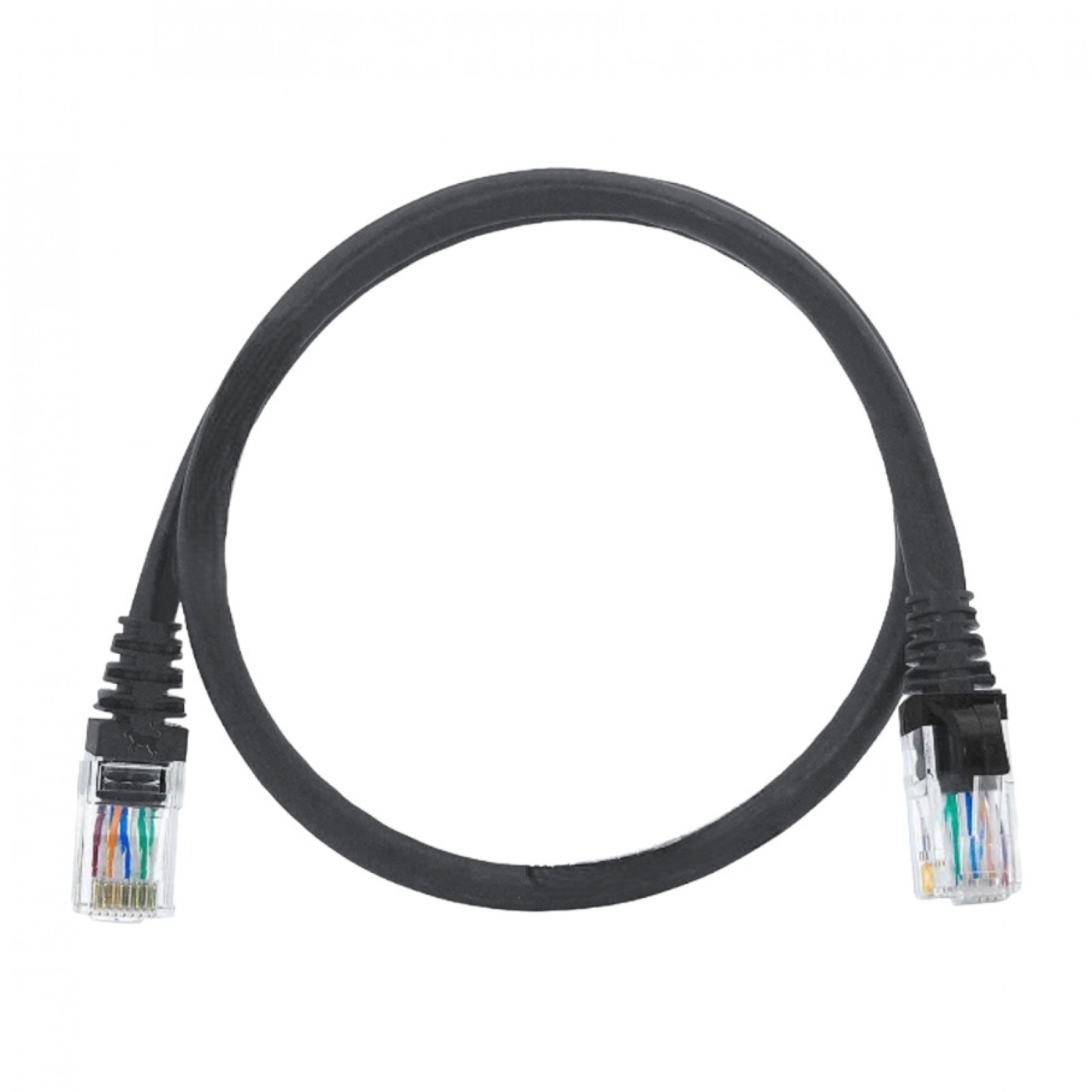 Patch Cord Cat5e 0,50Cm Furukawa Sohoplus Preto