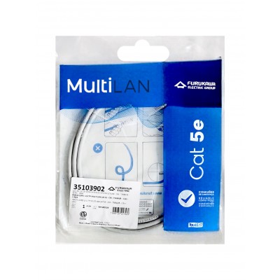 Patch Cord Cat5e 1,5M Furukawa Multilan Cinza 