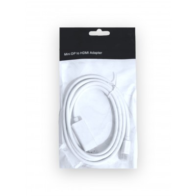 Cabo Mini Displayport para Hdmi 1,8M Cabo Mini Displayport para Hdmi 1,8M