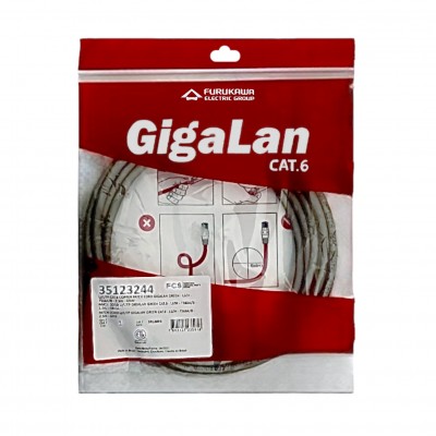 Patch Cord Cat6 2,5M Furukawa Gigalan Cinza 35123244