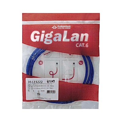 Patch Cord Cat6 1,5M Furukawa Gigalan Azul 35123222/ 35123956 Patch Cord Cat6 1,5M Furukawa Gigalan Azul 35123222/ 35123956