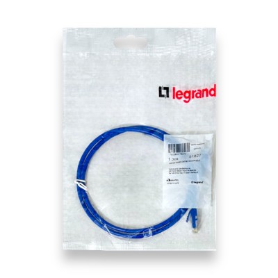 Patch Cord Cat5e 1M Legrand Azul 