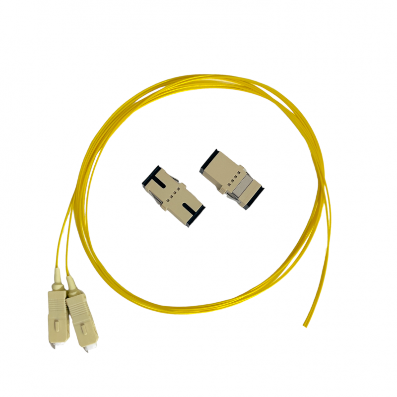 Extensão Óptica Conectorizada 02F 50.0 SC-UPC 1,5M COG Amarelo