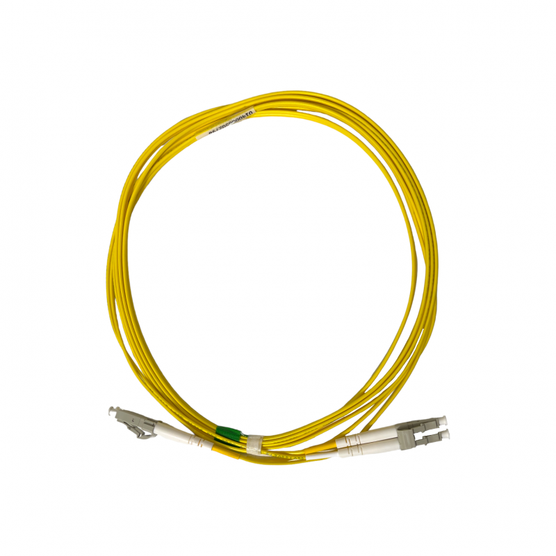 Cordão Óptico Duplex 50.0 Conectorizado LC-SPC/ LC-SPC 2,5M Amarelo 