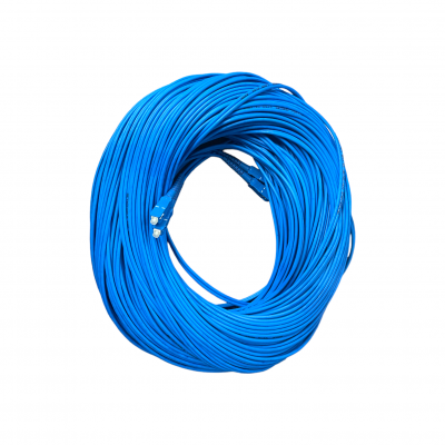 Cordão Óptico Duplex 9/125 Monomodo 3mm SC-SC 60M Azul