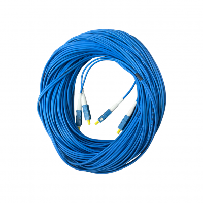 Cordão Óptico Duplex 9/125 Monomodo 3mm SC-SC 25M Azul