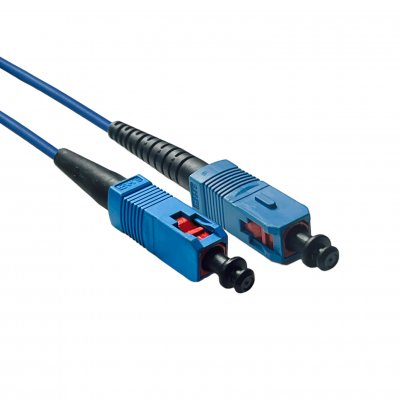 Cordão Óptico Simplex 9/125 Monomodo SC-PC/ SC-PC 20M Azul