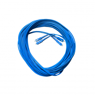 Cordão Óptico Duplex 9/125 Monomodo 3mm SC-SC 15M Azul