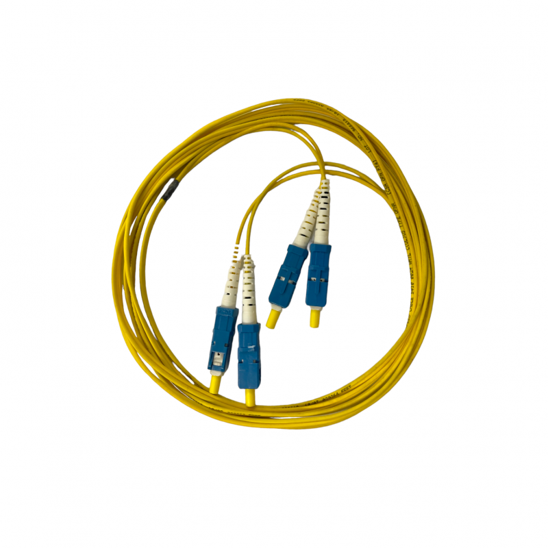 Cordão Óptico Duplex Multímodo SC-PC/ SC-PC 2,5M Amarelo 